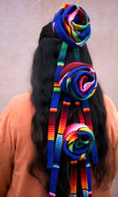 Load image into Gallery viewer, Rainbow Rosa Hair Clip
